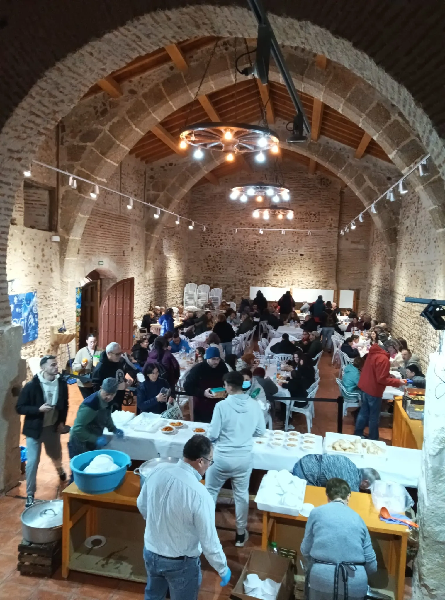 Comida solidaria en Sancti Spíritus