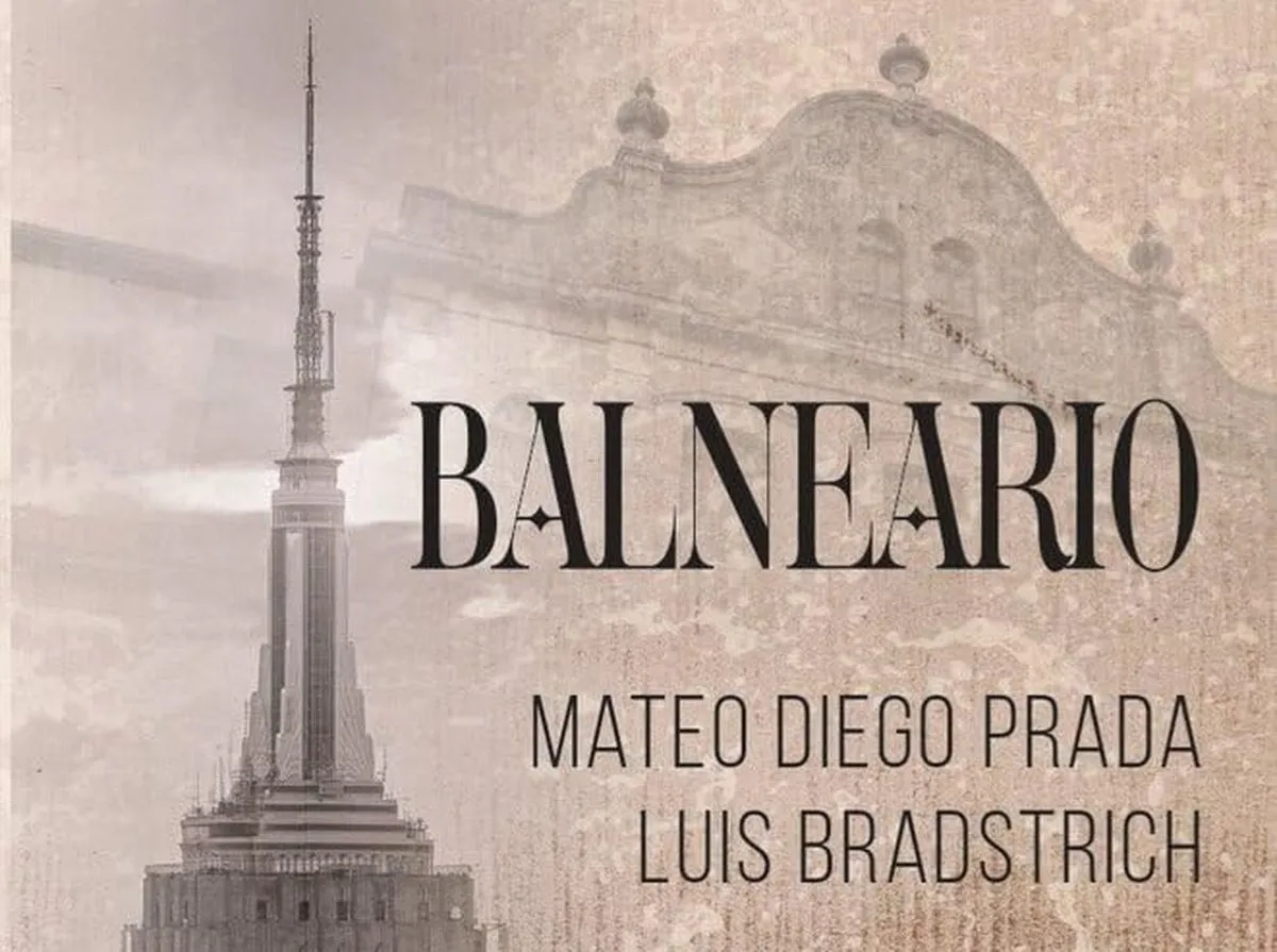 Mateo Diego Prada y Luis Bradstrich presentarán su novela histórica 'Balneario' en Salamanca