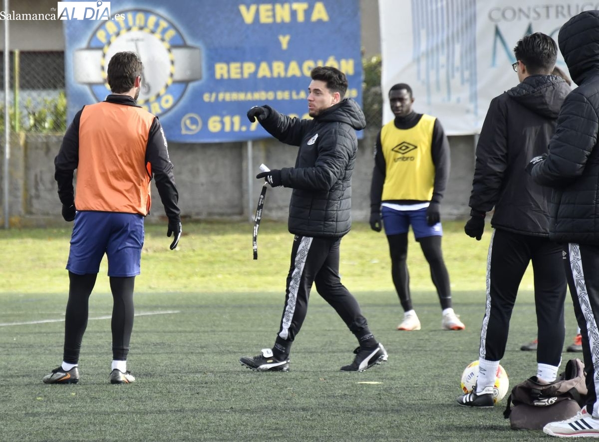 FOTOS | Mancebo vuelve al grupo y Serrano es baja en el Salamanca UDS antes de visitar al Astorga