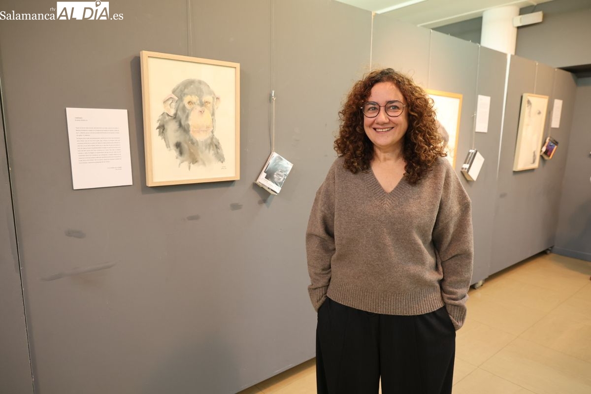 Exposición Sonia García Salamanca: acuarelas y literatura en la Torrente Ballester