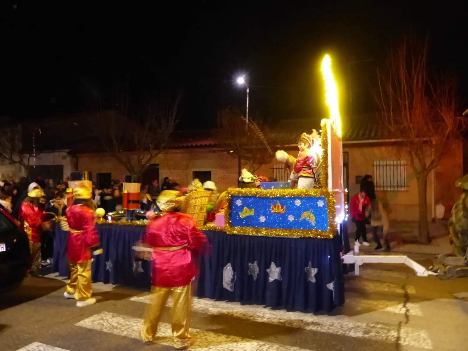 Cabalgata de Reyes en Villoria. Fotos Pilar Corredera