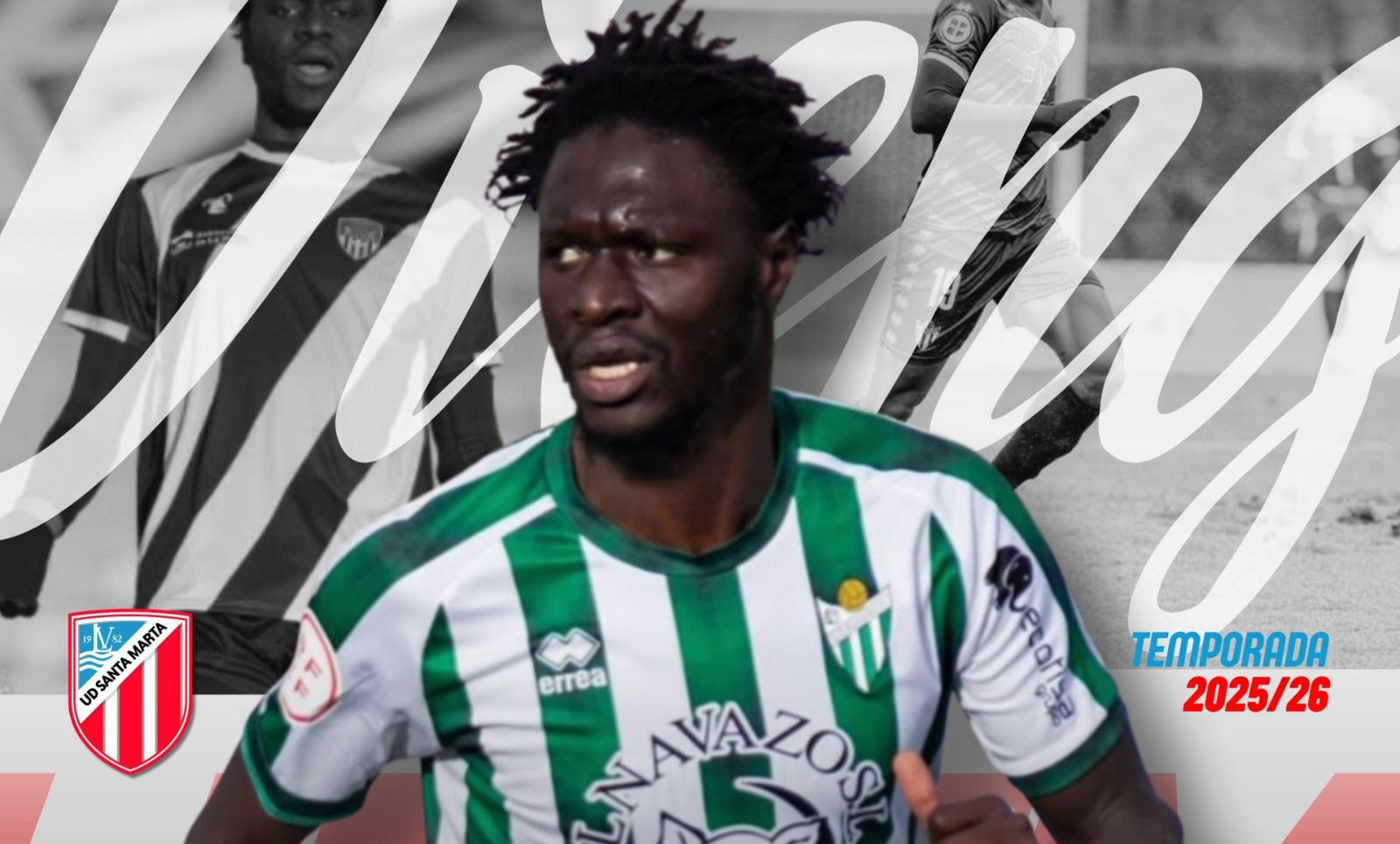 Ibrahima Dieng, ex del CD Guijuelo, fichaje para el Santa Marta antes del derbi