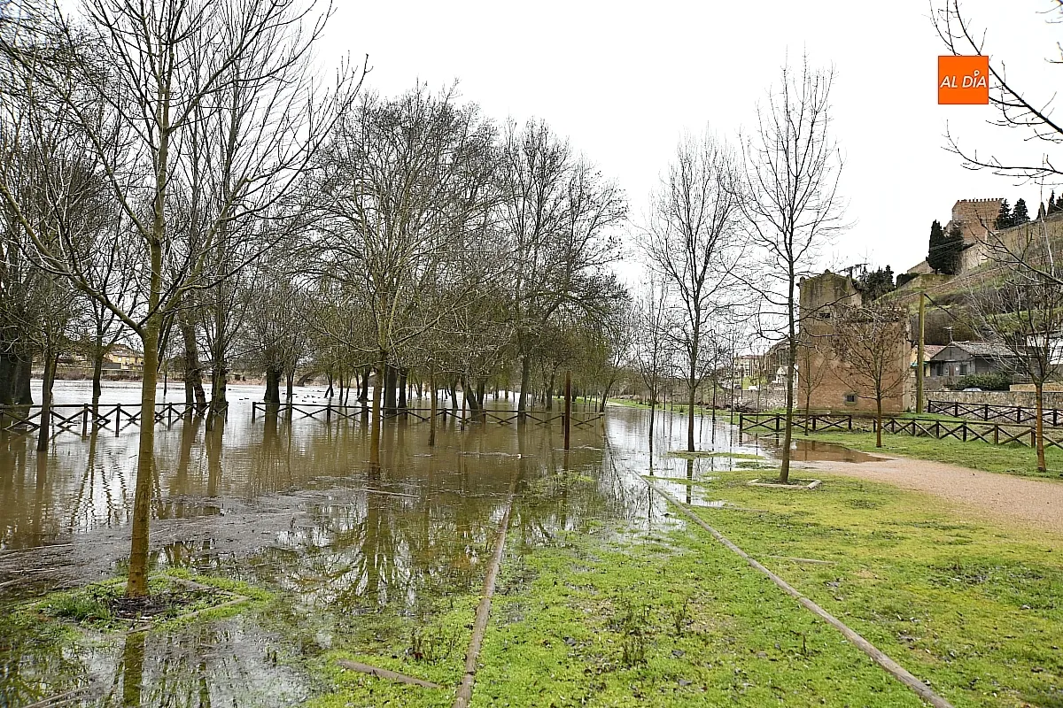 Las presas de Irueña y Águeda mantienen “a raya” su río al paso por Miróbriga