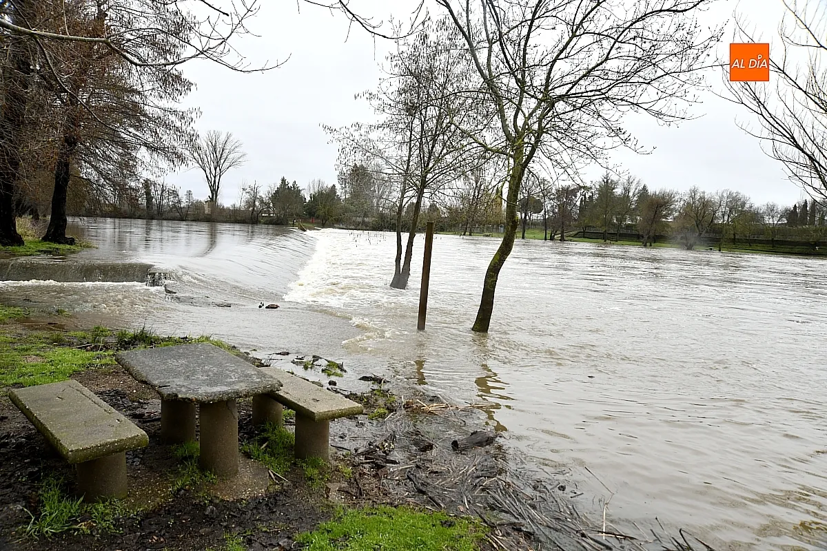 Las presas de Irueña y Águeda mantienen “a raya” su río al paso por Miróbriga