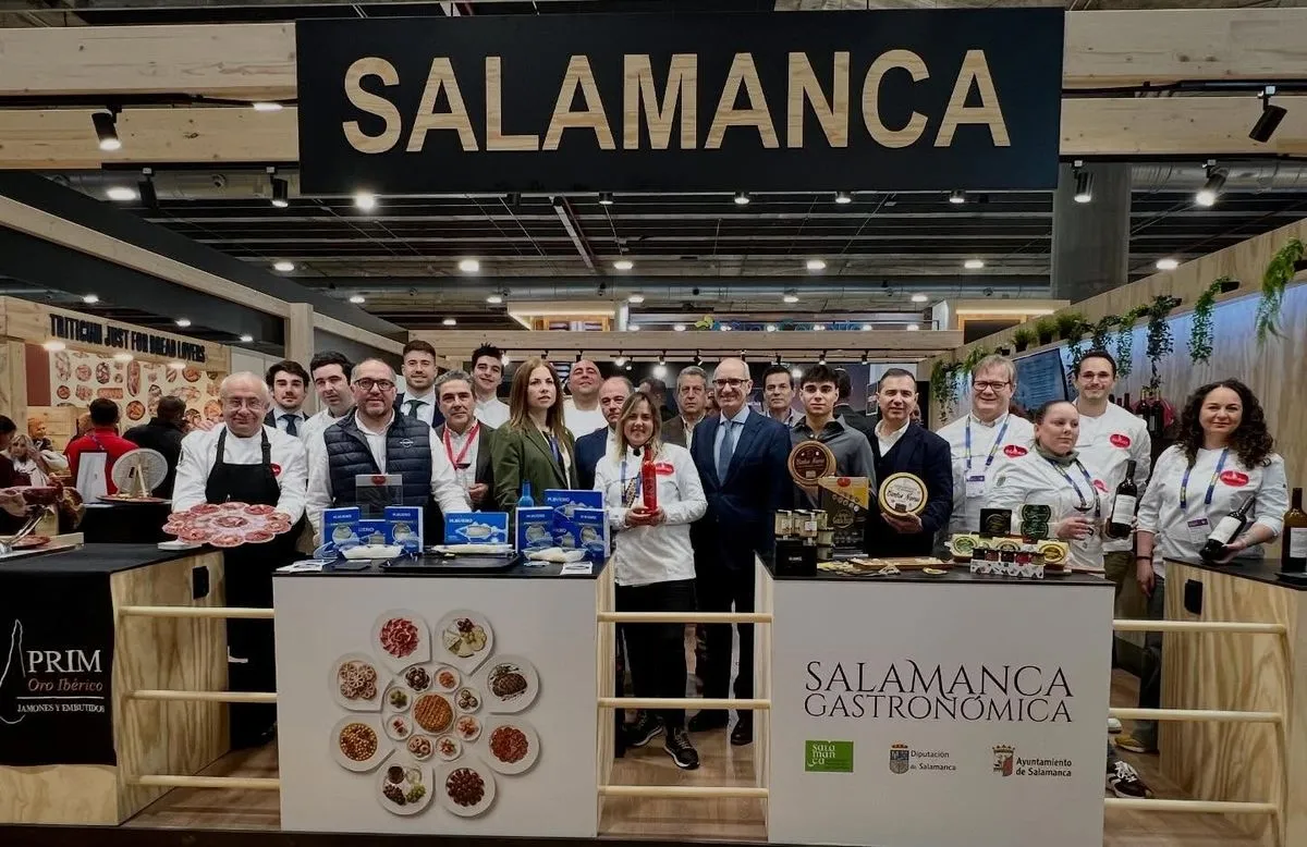 Expedición de Salamanca y provincia en Madrid Fusión. Foto Diputación de Salamanca