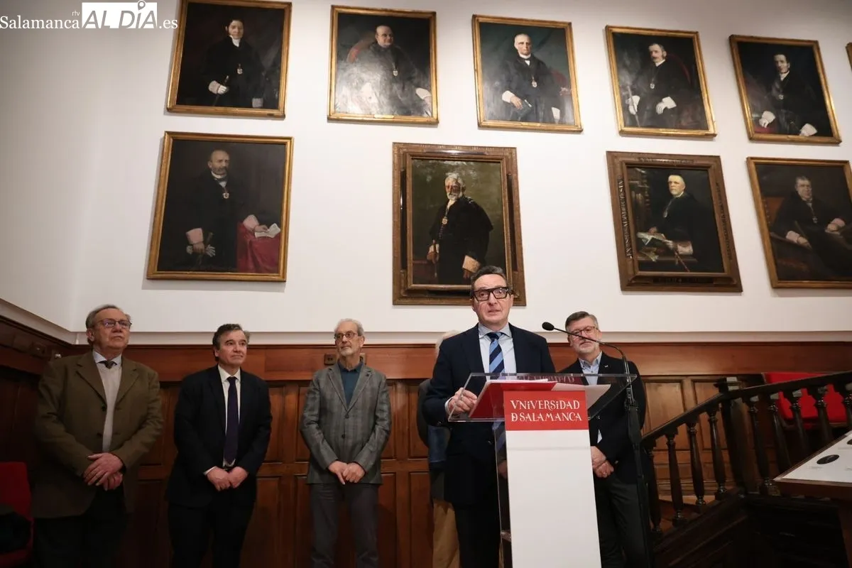 Abierta al público la histórica Galería de Retratos de los Rectores de la Universidad de Salamanca. Foto de David Sañudo