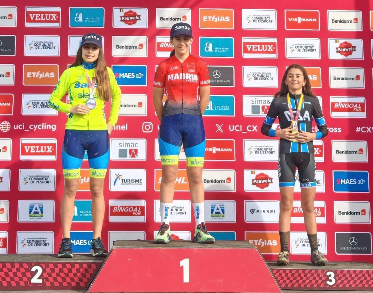 Daida García, podio en el ciclocrós de la Copa del Mundo