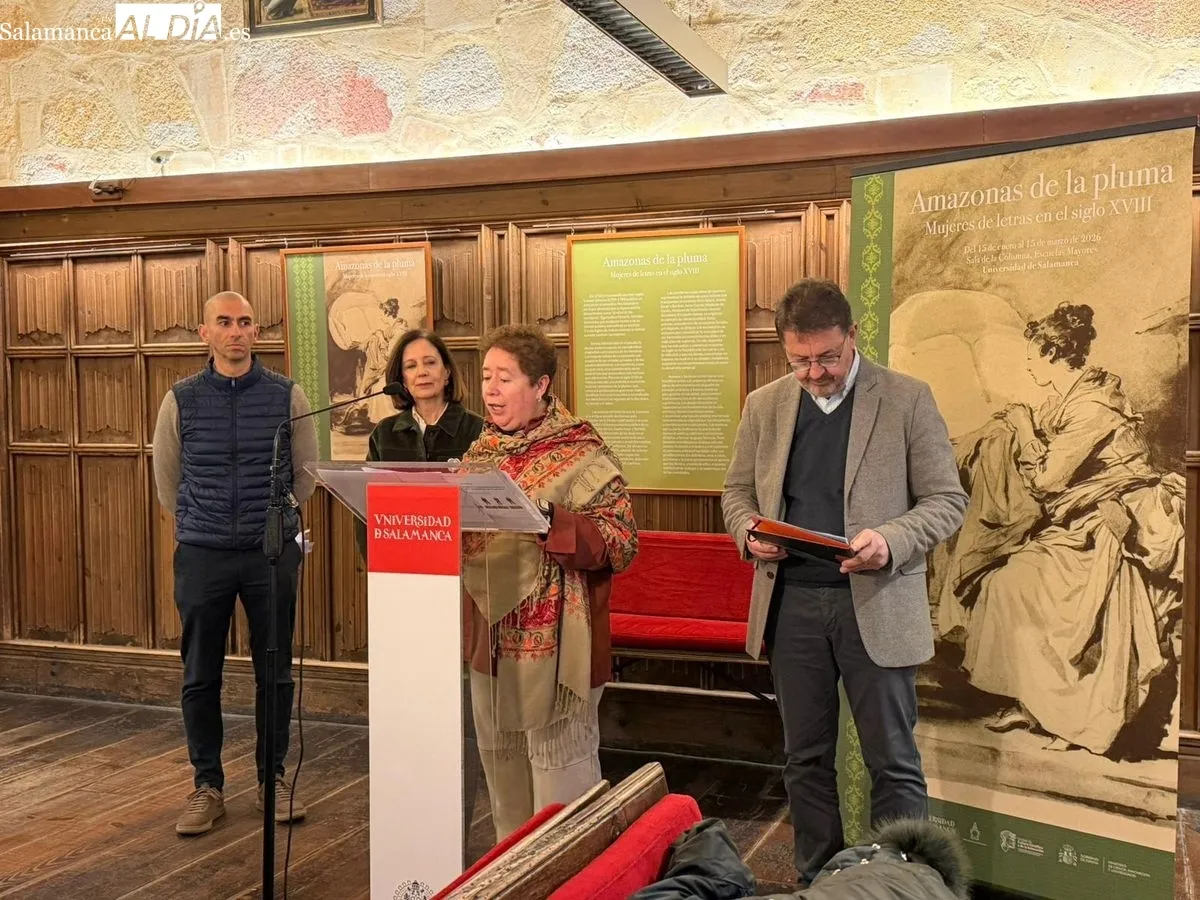 'Amazonas de la pluma': una exposición que rescata a las escritoras olvidadas de la Ilustración | FOTOS: Vanesa Martins 