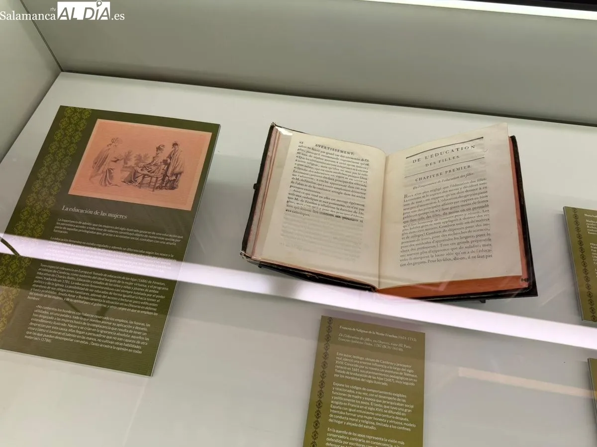 'Amazonas de la pluma': una exposición que rescata a las escritoras olvidadas de la Ilustración | FOTOS: Vanesa Martins 
