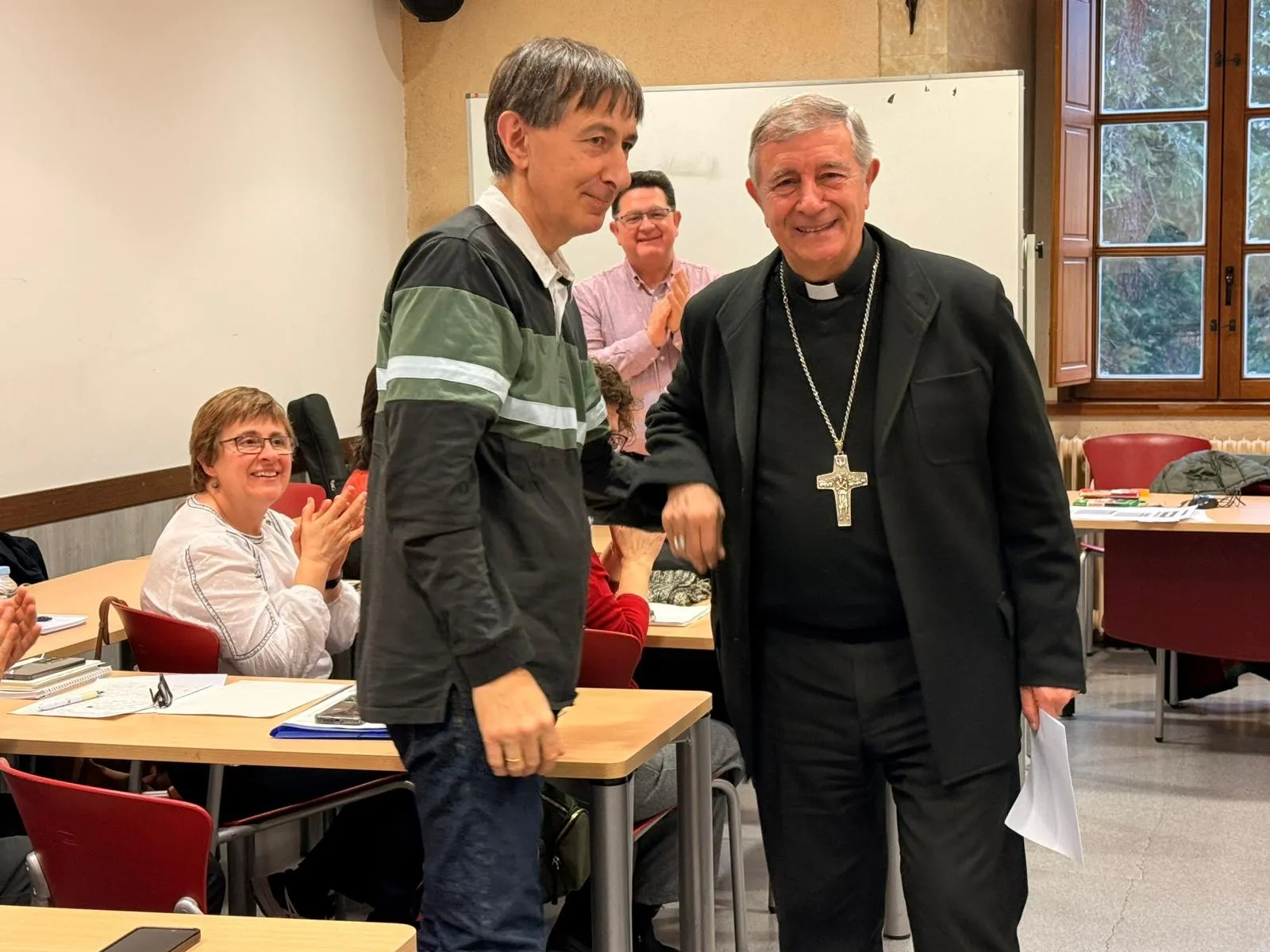 José Manuel Lázaro asume la dirección de Cáritas Diocesana de Salamanca en relevo de Carmen Calzada  