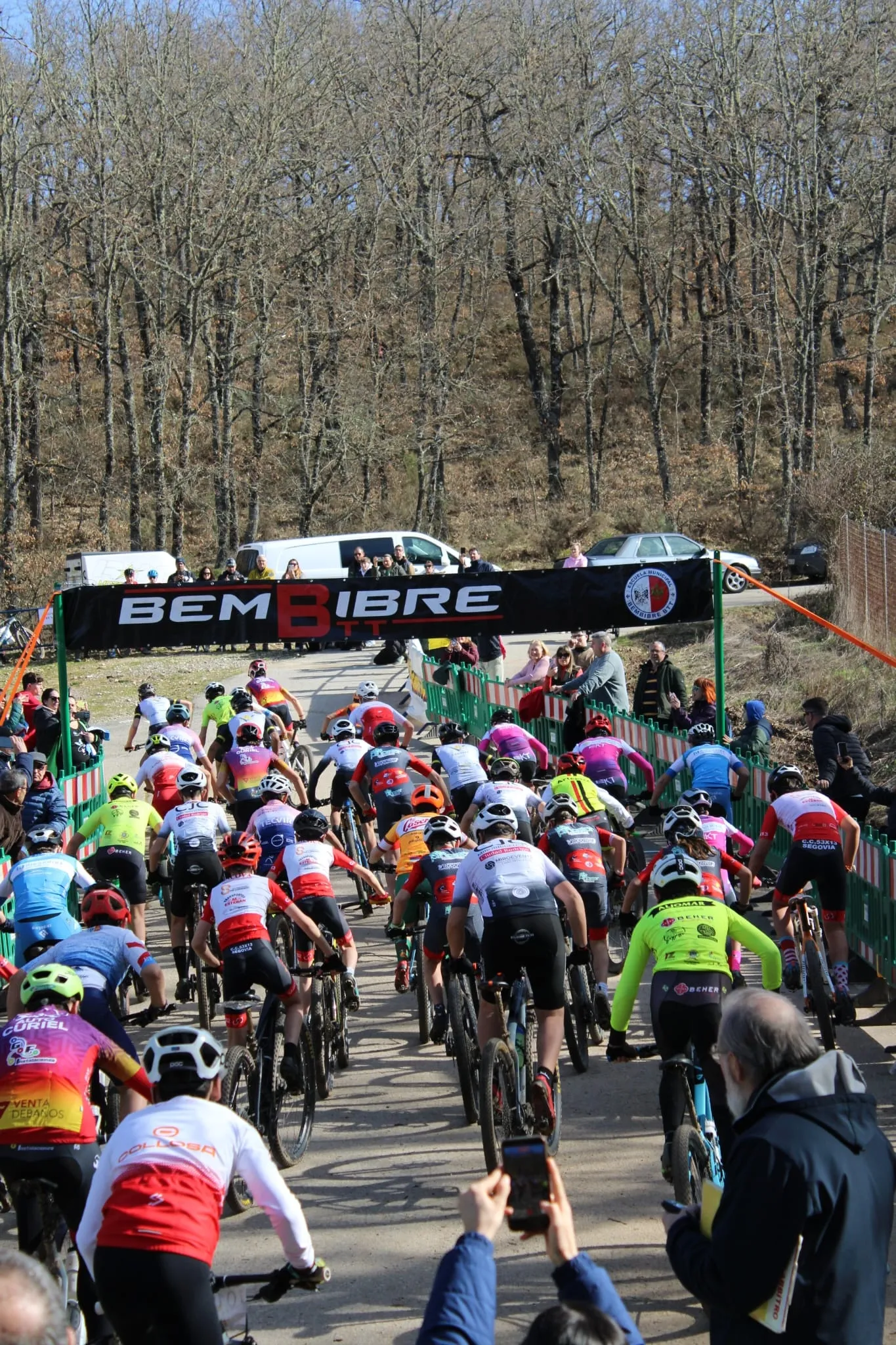 Club Jóvenes Ciclistas Mirobrigense en la VI prueba XCO-BTT