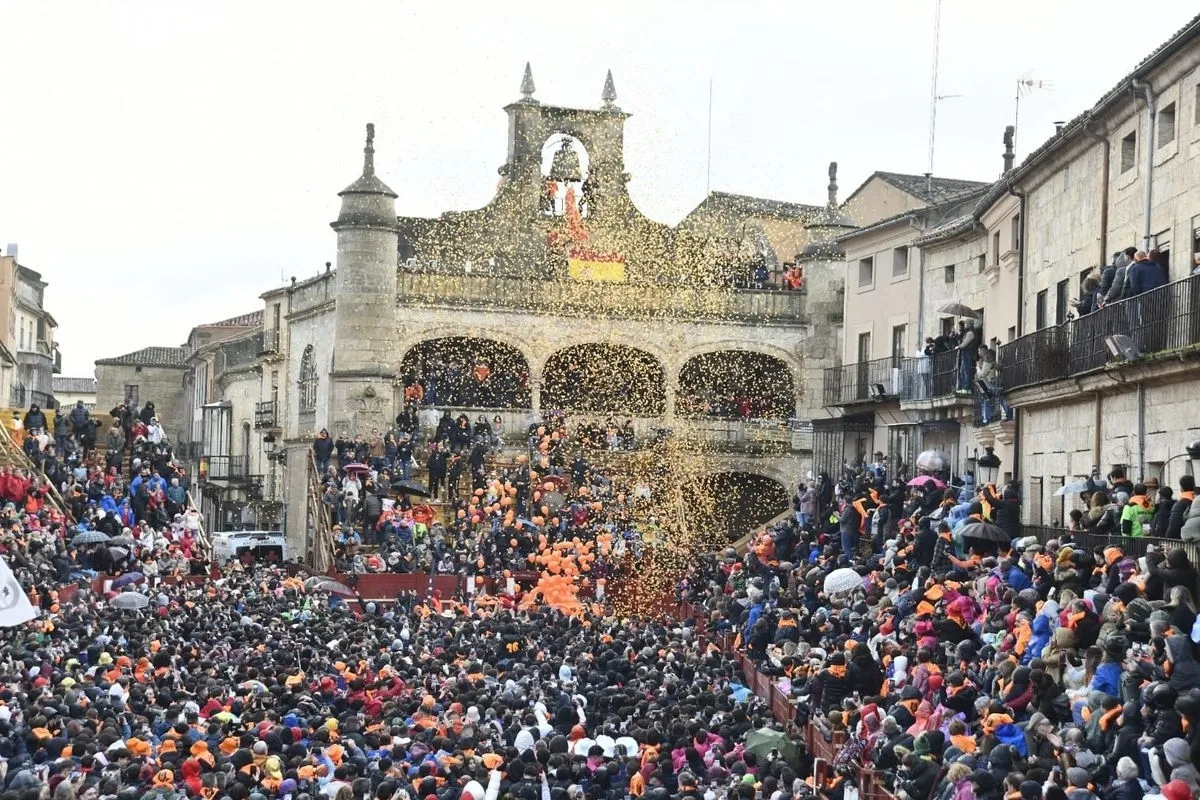 Campanazo del Carnaval del Toro de Ciudad Rodrigo 2026. 
