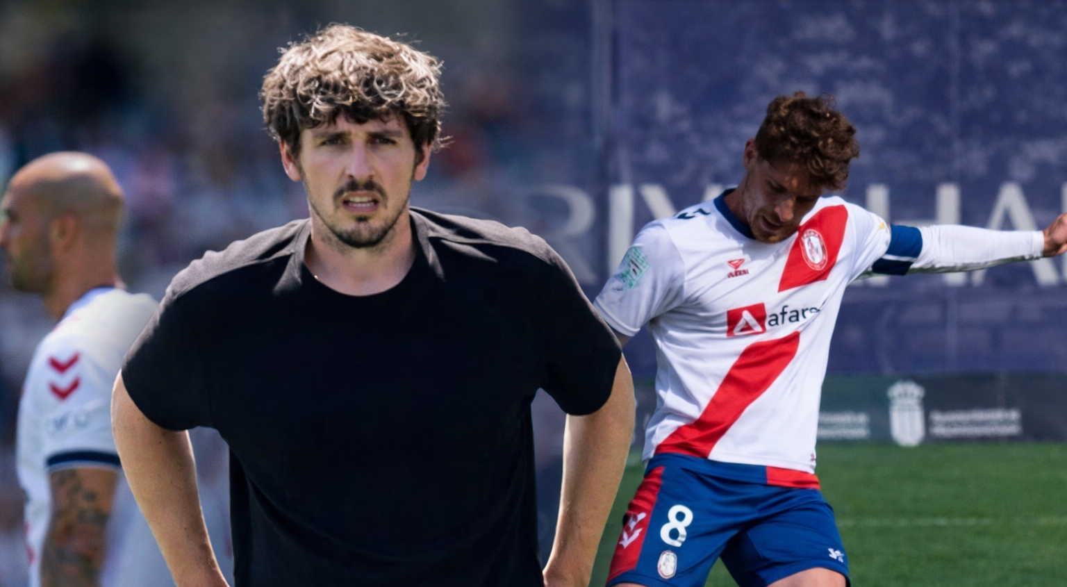 El polémico Javi Poves la lía en el partido con el Rayo Majadahonda de Amaro