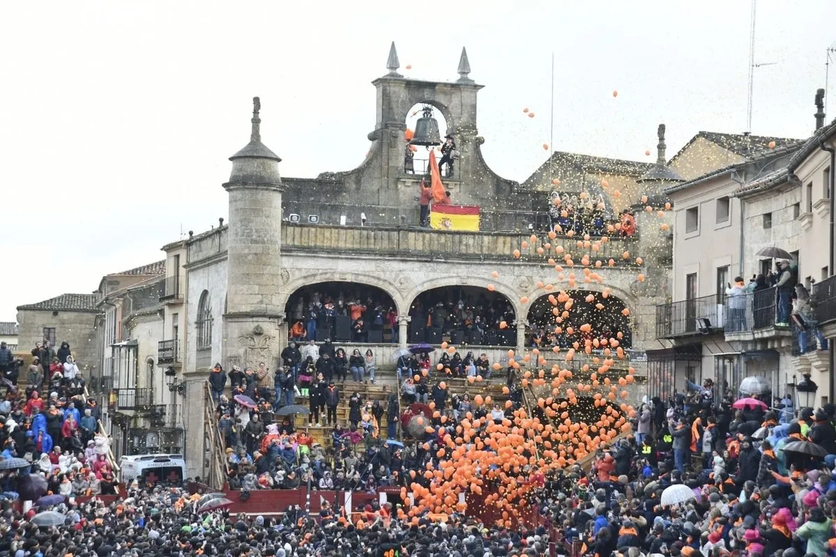 Campanazo del Carnaval del Toro de Ciudad Rodrigo 2026. 