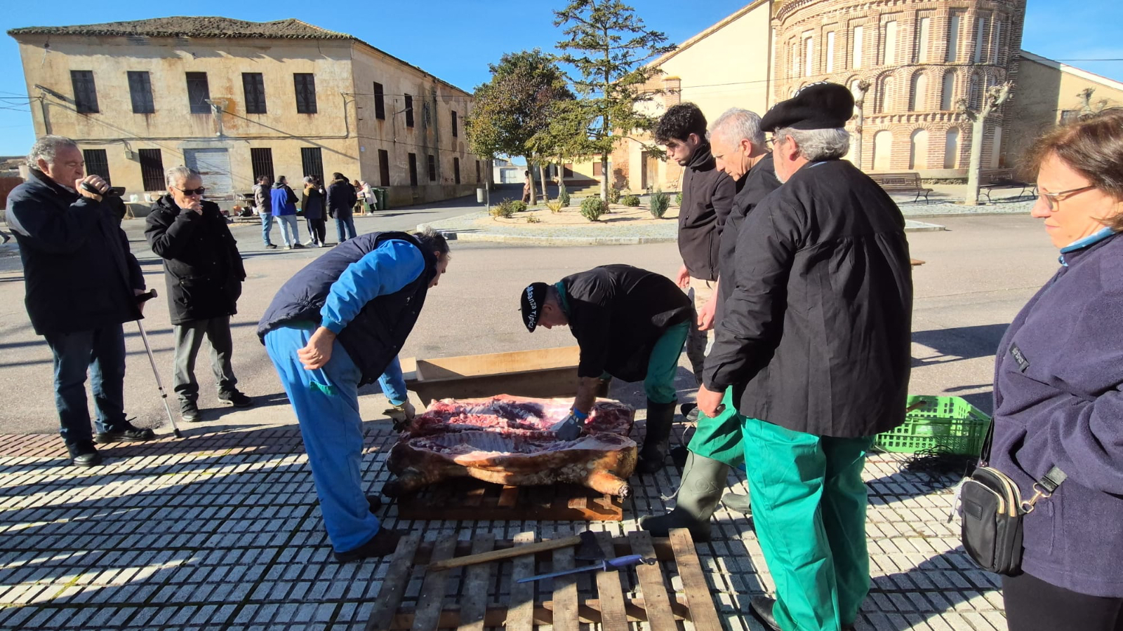 Tradición y hermandad en la XIV Matanza Popular de Villar de Gallimazo