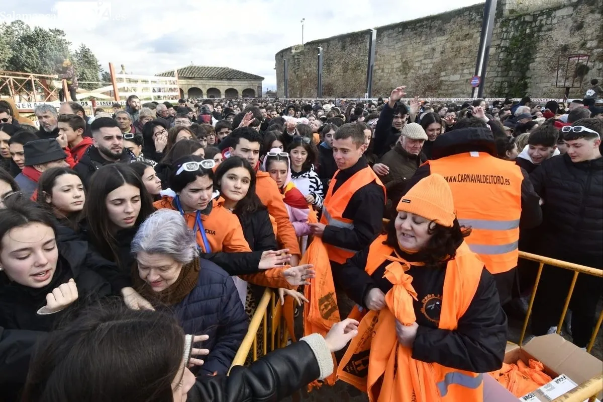 Campanazo del Carnaval del Toro de Ciudad Rodrigo 2026. 