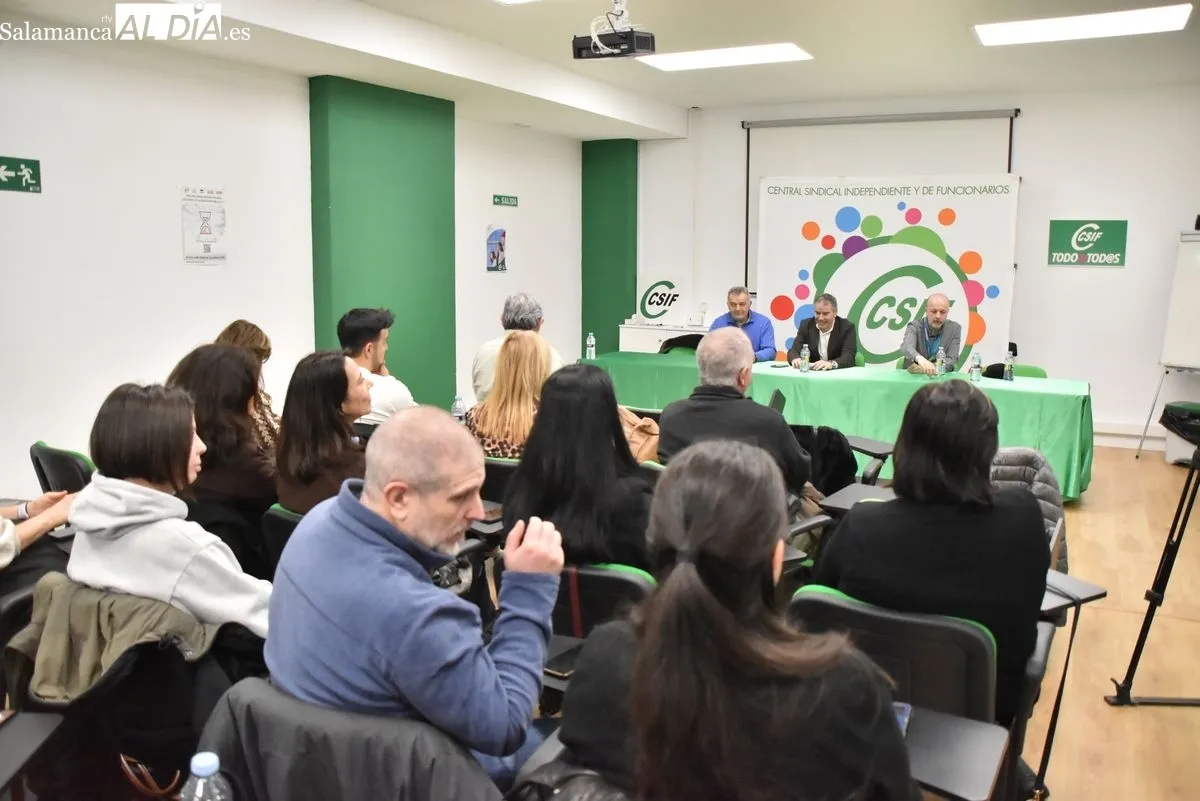 Reunión de delegados de CSIF en Salamanca | Fotos: T.S
