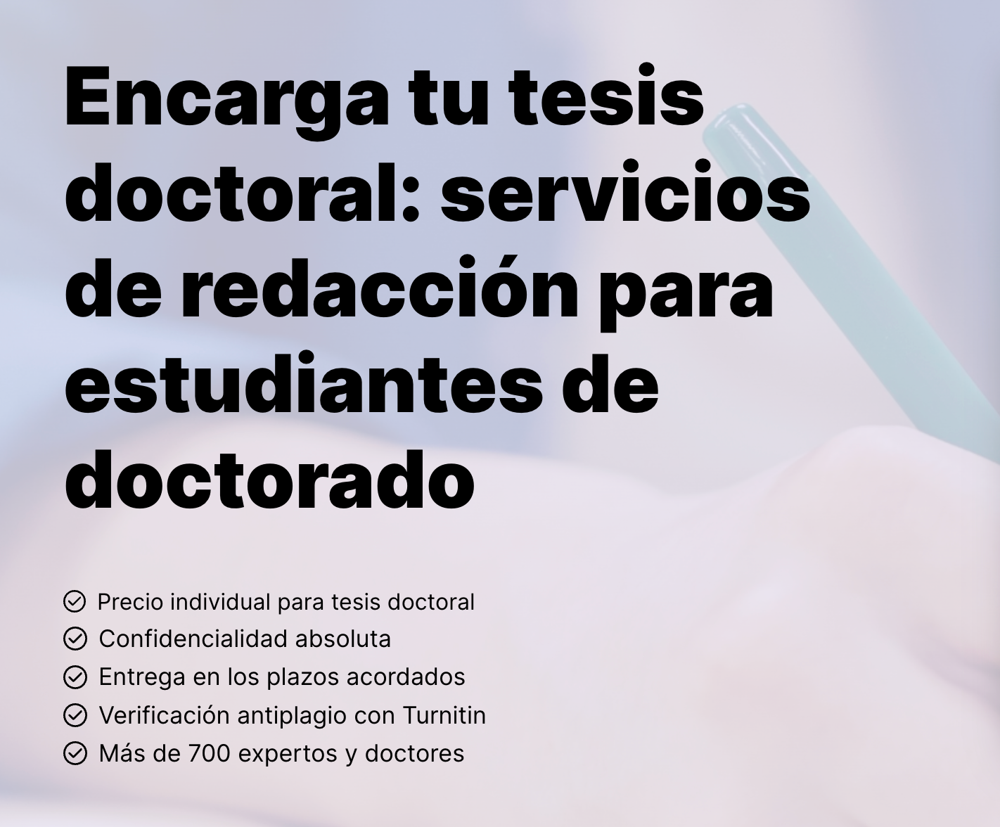 Comprar tesis doctoral - obtén tu Título de Doctor con garantía de calidad