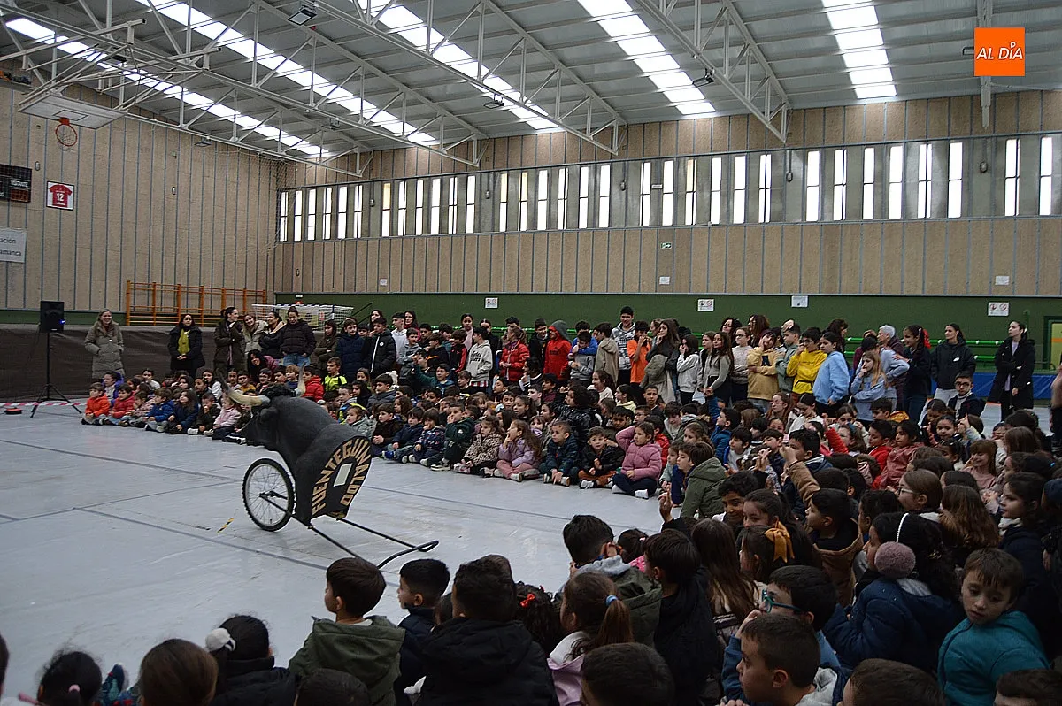 Actividad de tauromaquia en el colegio san Francisco 