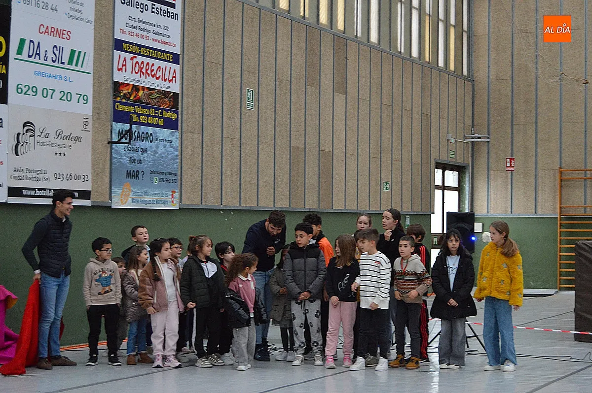 Actividad de tauromaquia en el colegio san Francisco 