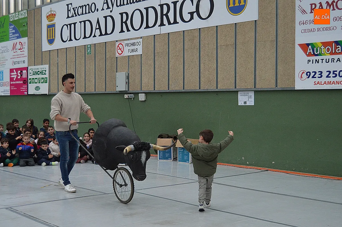 Actividad de tauromaquia en el colegio san Francisco 