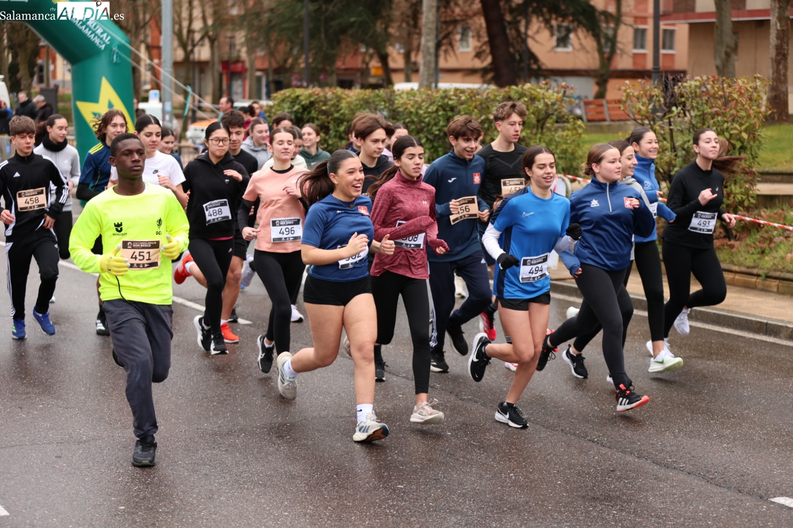 FOTOS | Gran ambiente y máxima emoción para las calles de Salamanca con la 31ª edición de la Carrera Popular Don Bosco