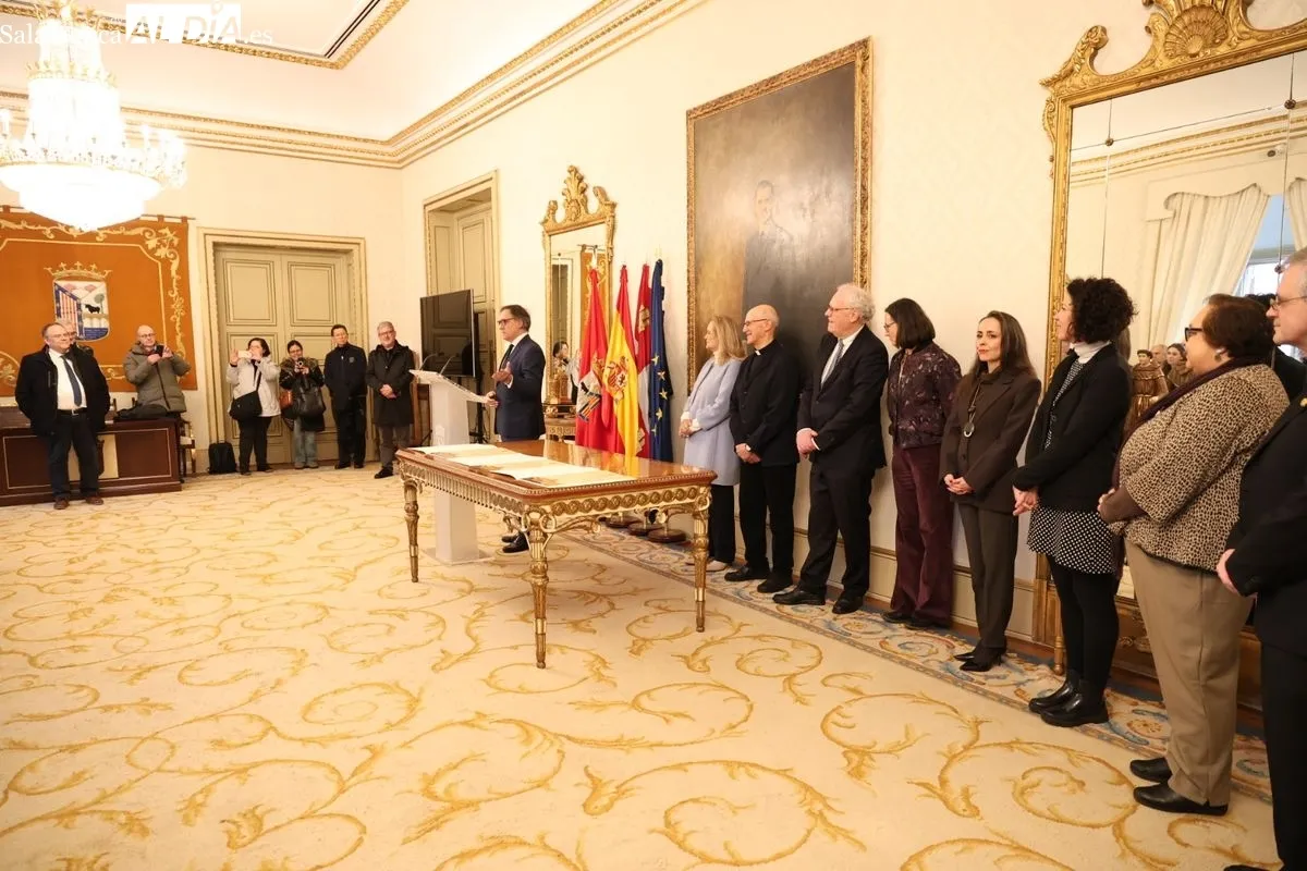 Belda, Lutz-Bachmann y Aspe, nuevos Huéspedes Distinguidos de Salamanca | FOTOS: David Sañudo 