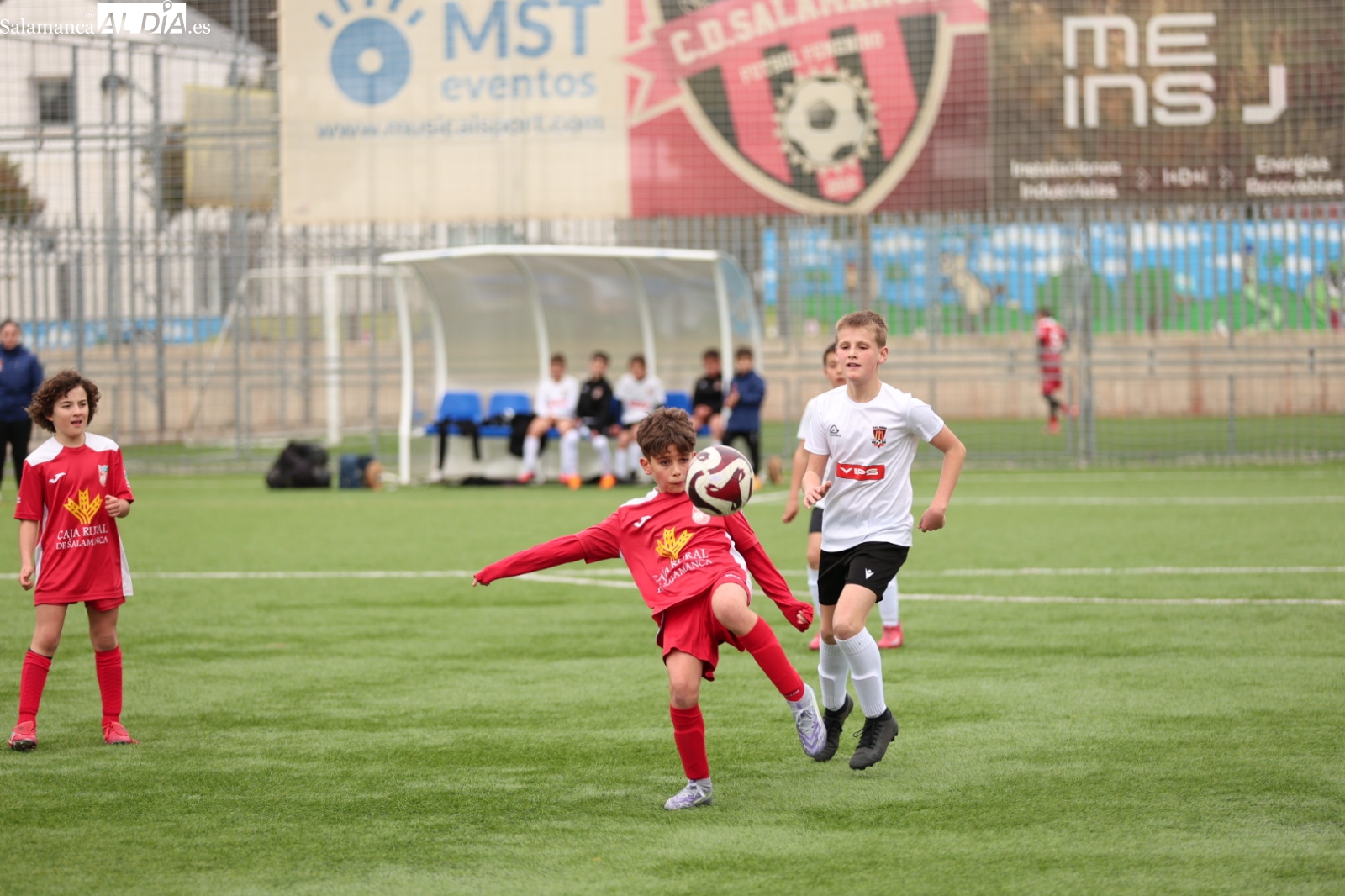 FOTOS | El fútbol base de Salamanca despide el mes de febrero y recibe a marzo con los brazos abiertos: goles, emoción y partidazos en cada campo