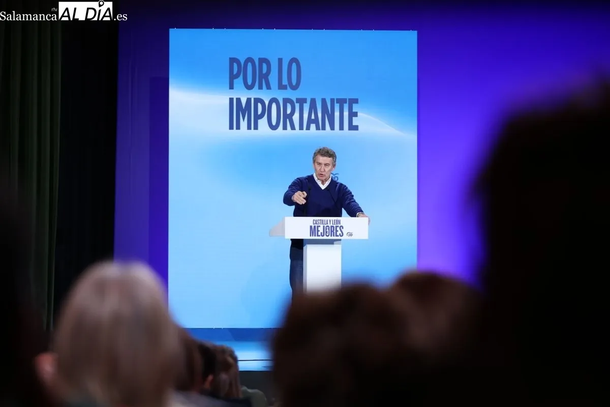 Presentación de la candidatura del PP para las elecciones autonómicas en el Teatro Liceo de Salamanca | FOTOS: David Sañudo 