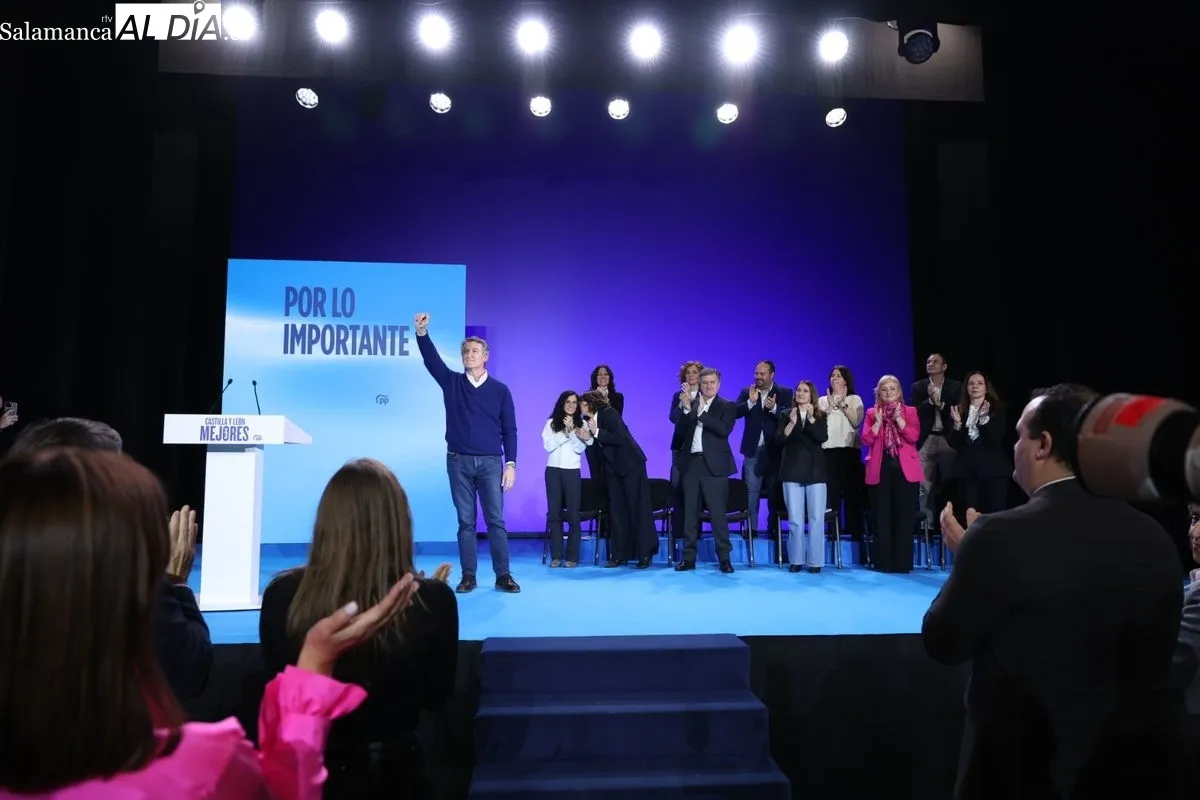 Presentación de la candidatura del PP para las elecciones autonómicas en el Teatro Liceo de Salamanca | FOTOS: David Sañudo 