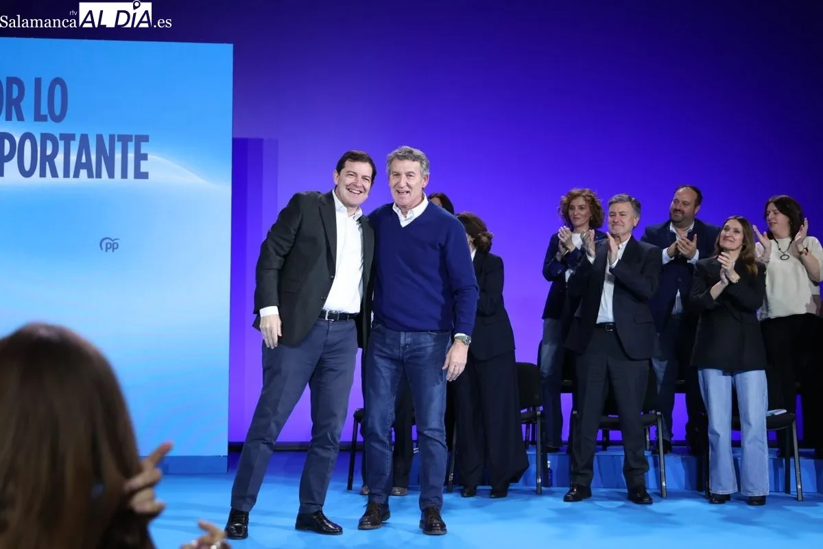 Presentación de la candidatura del PP para las elecciones autonómicas en el Teatro Liceo de Salamanca | FOTOS: David Sañudo 