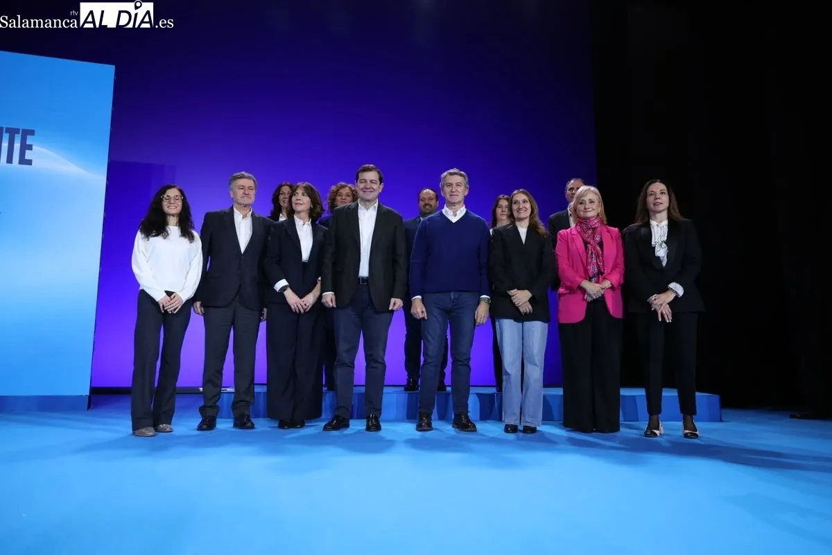Presentación de la candidatura del PP para las elecciones autonómicas en el Teatro Liceo de Salamanca | FOTOS: David Sañudo 