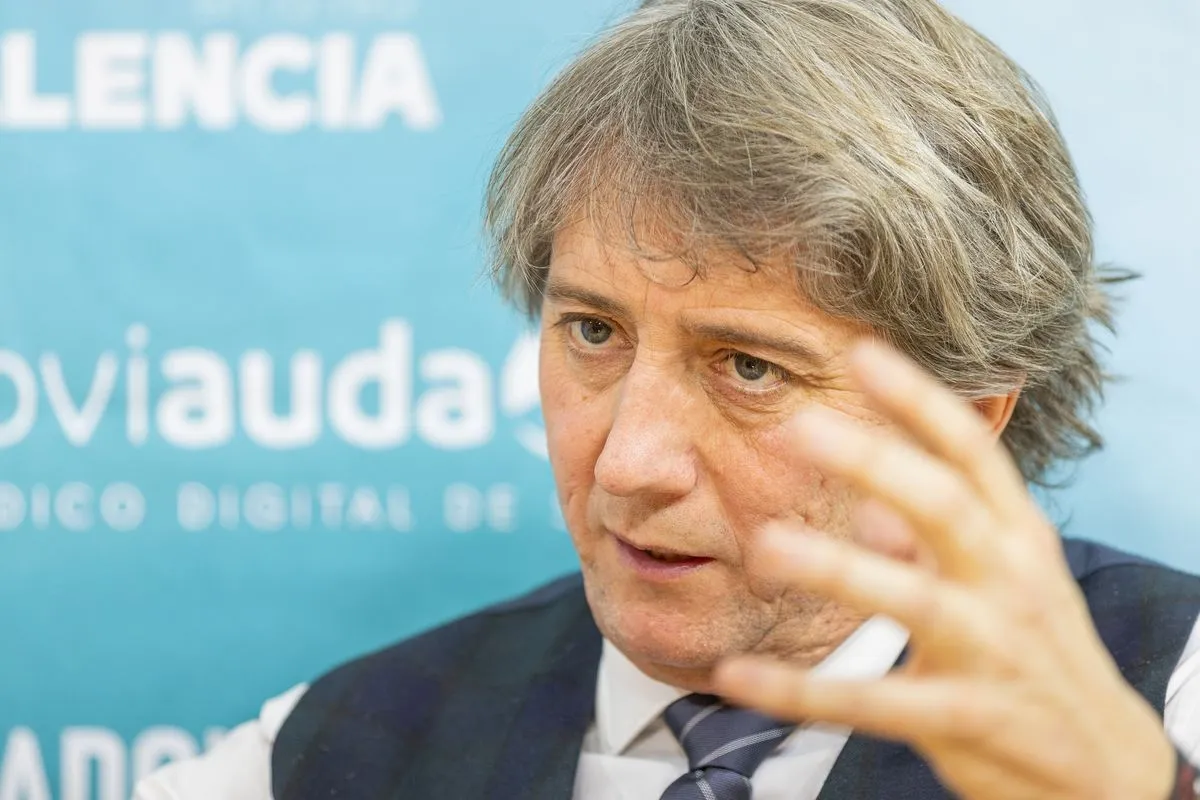 Carlos Martínez en las instalaciones de IMEDIACYL en Salamanca (sede de SALAMANCArtv AL DÍA) | Fotos: David Sañudo 