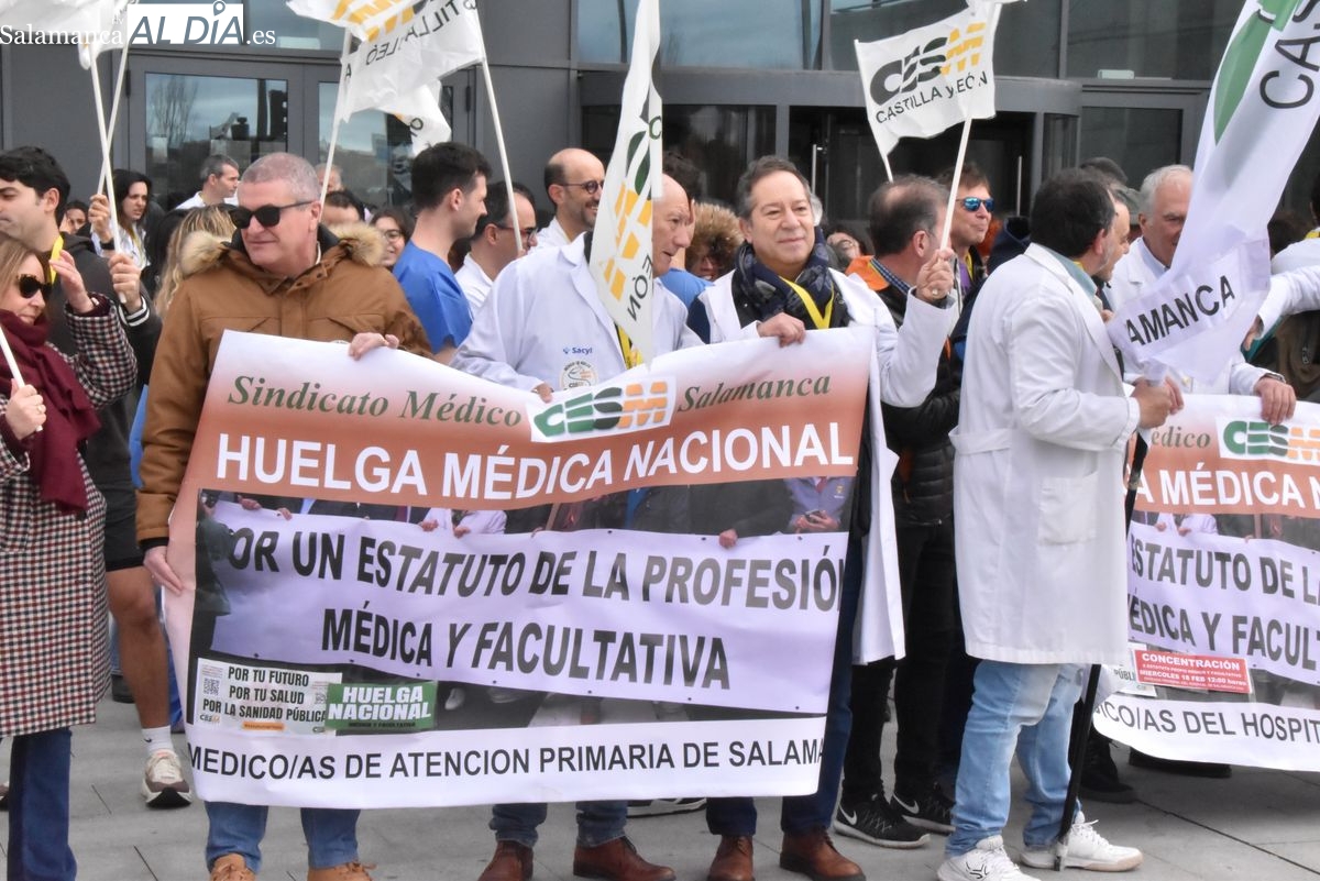 Médicos Salamanca: nueva huelga en marzo si Sanidad no cede