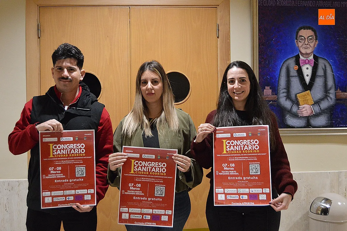 Presentación del I Congreso Sanitario en Ciudad Rodrigo 