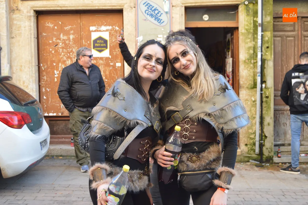 Ambiente del sábado de carnaval por la tarde 