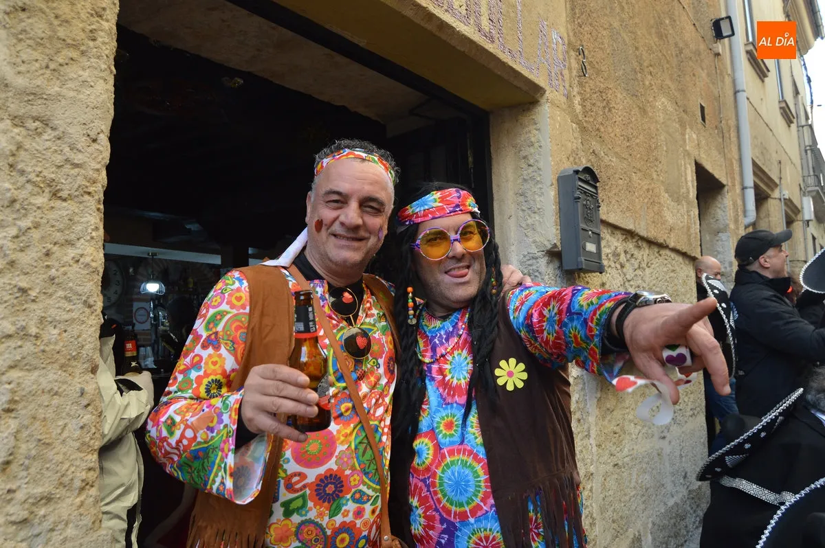 Ambiente del sábado de carnaval por la tarde 