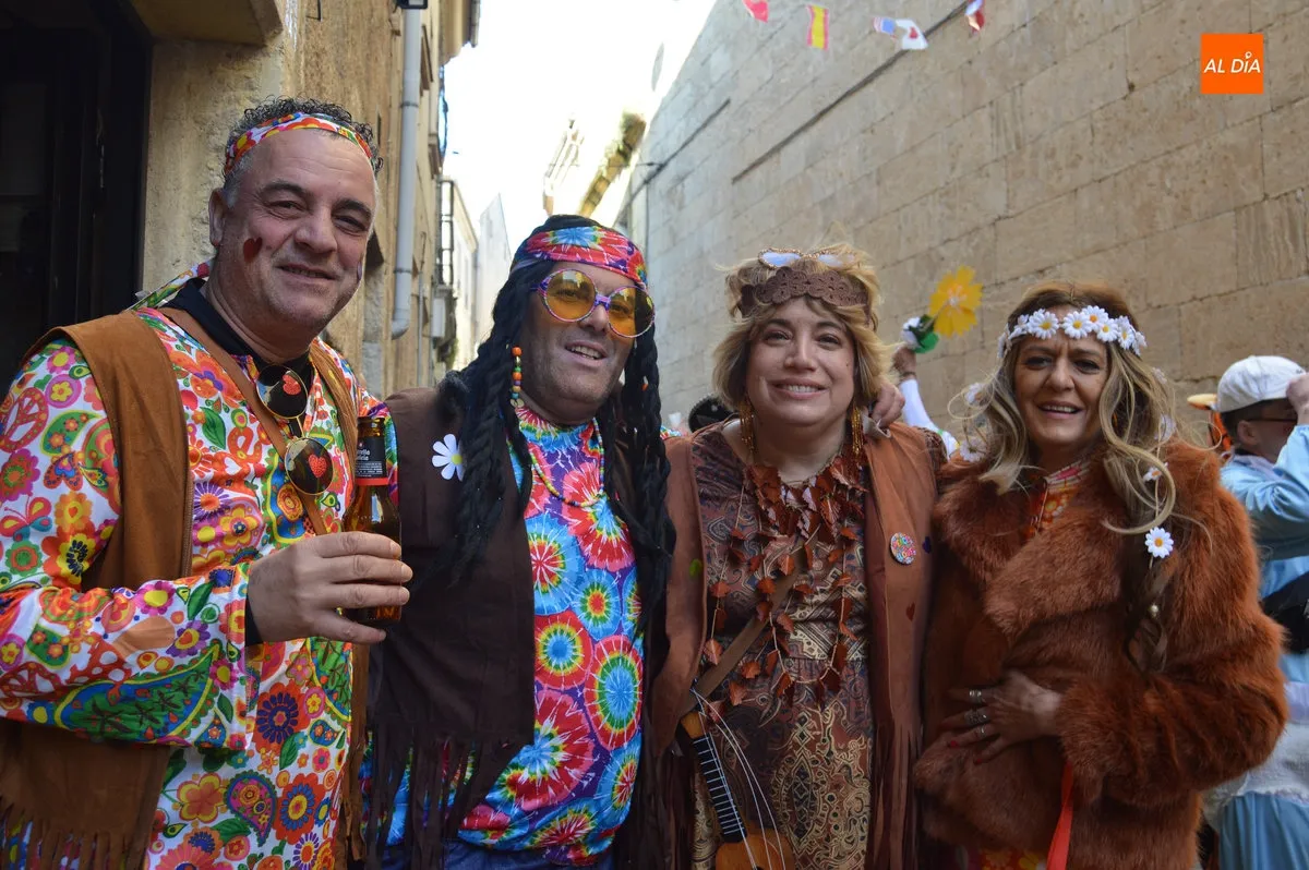 Ambiente del sábado de carnaval por la tarde 