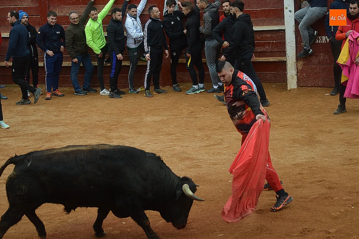 Capea y desencierro del lunes de mañana de carnaval 