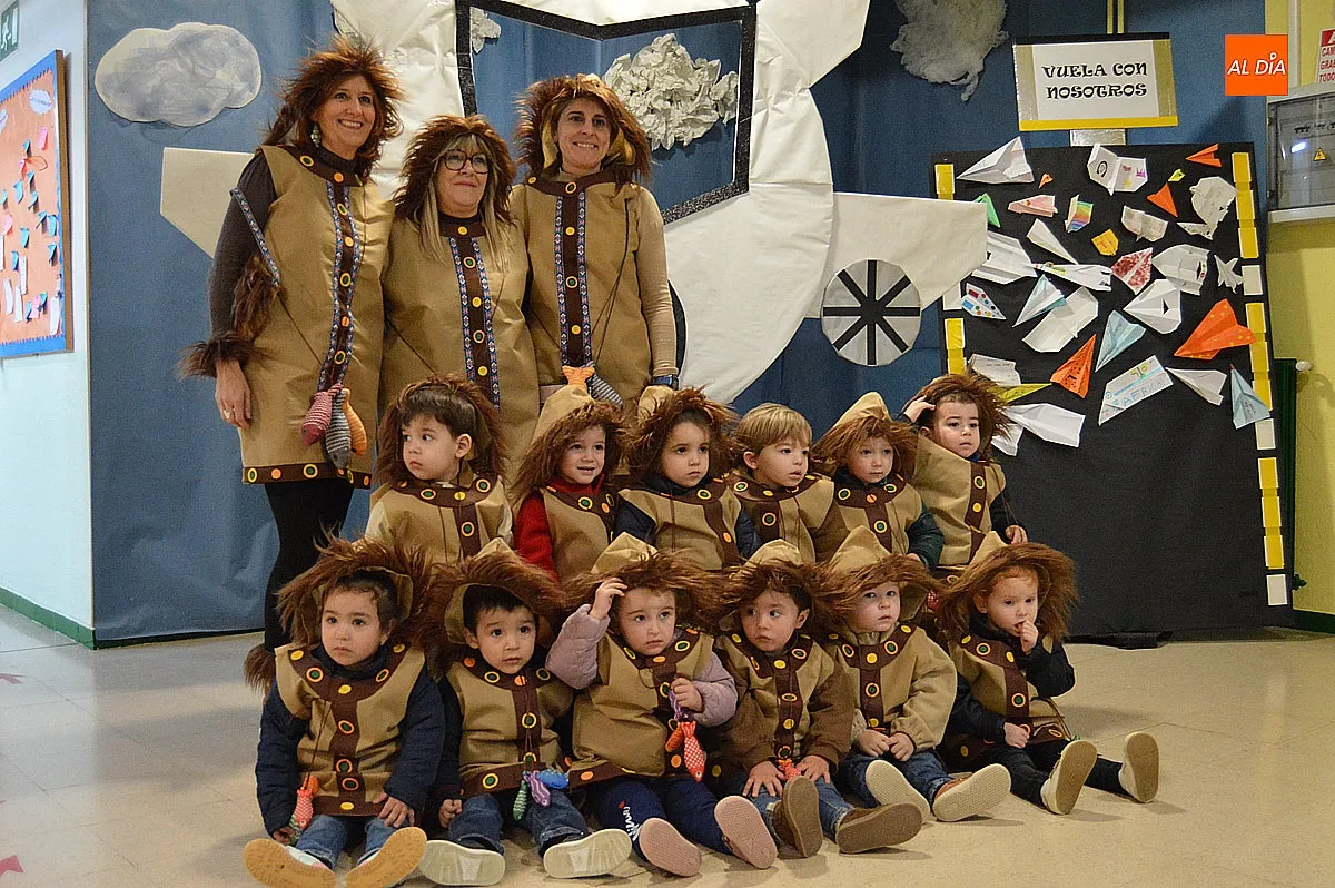 Disfraces del colegio Miróbriga 