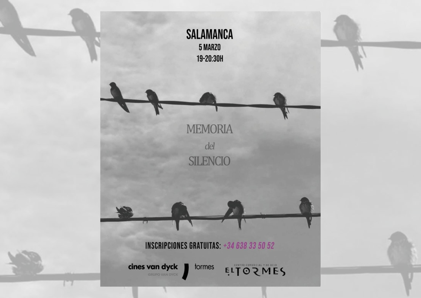 Estreno del documental Memoria del silencio en Salamanca: fecha y entradas