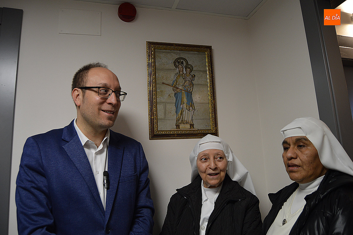 La Virgen de la Salud ya vela por el Carnaval del Toro 2026 desde la enfermería provisional del Ayuntamiento de Ciudad Rodrigo.