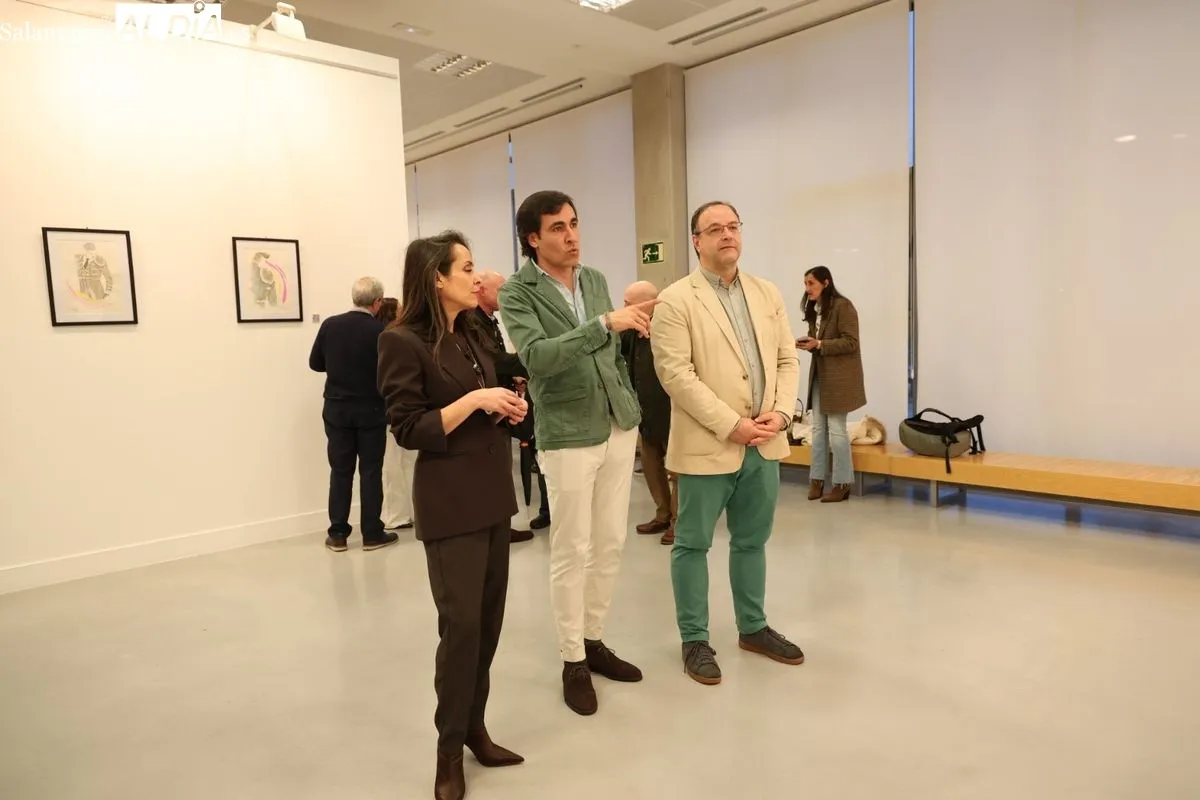 Exposición ‘La fuerza del instante’ de David García, en el CMI  Julián Sánchez ‘El Charro’. Foto: David Sañudo