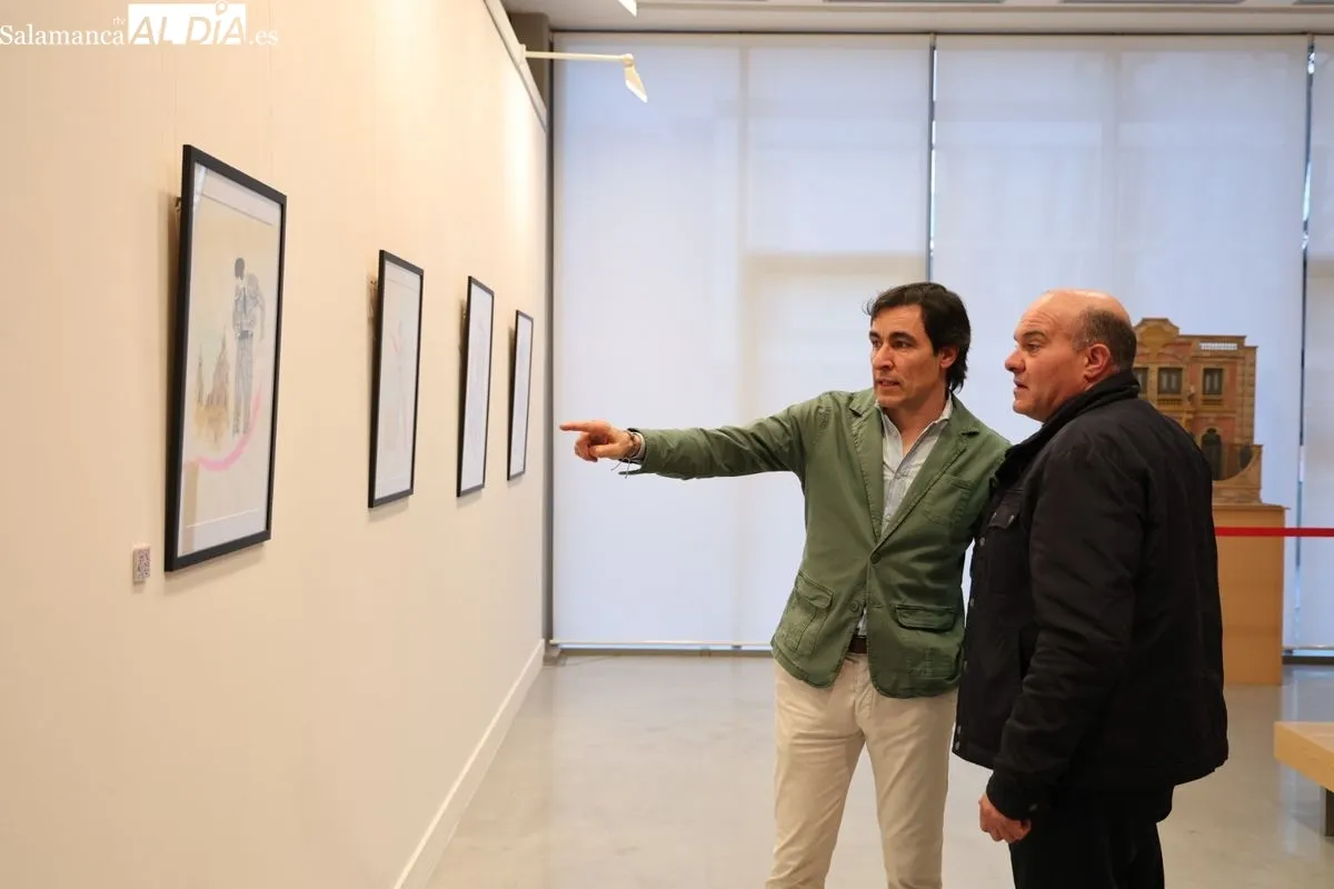 Exposición ‘La fuerza del instante’ de David García, en el CMI  Julián Sánchez ‘El Charro’. Foto: David Sañudo