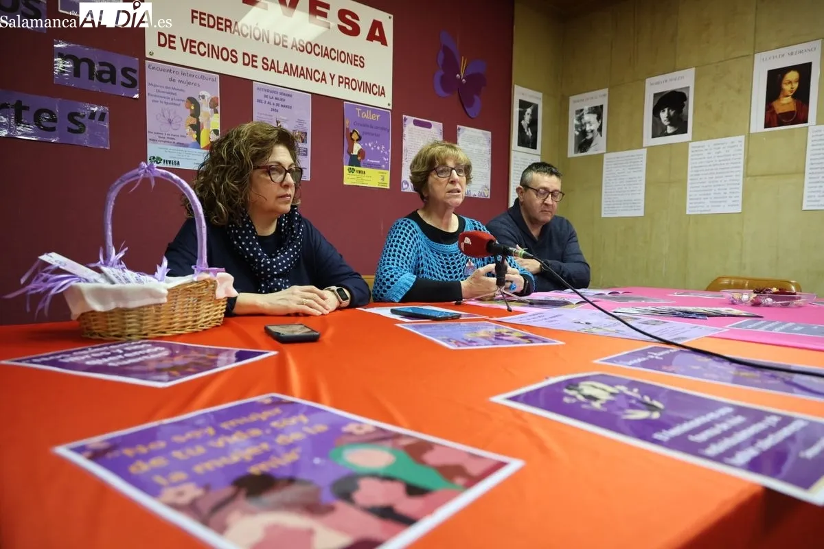 Presentación de la Semana de la Mujer en la sede de FEVESA. Foto de David Sañudo
