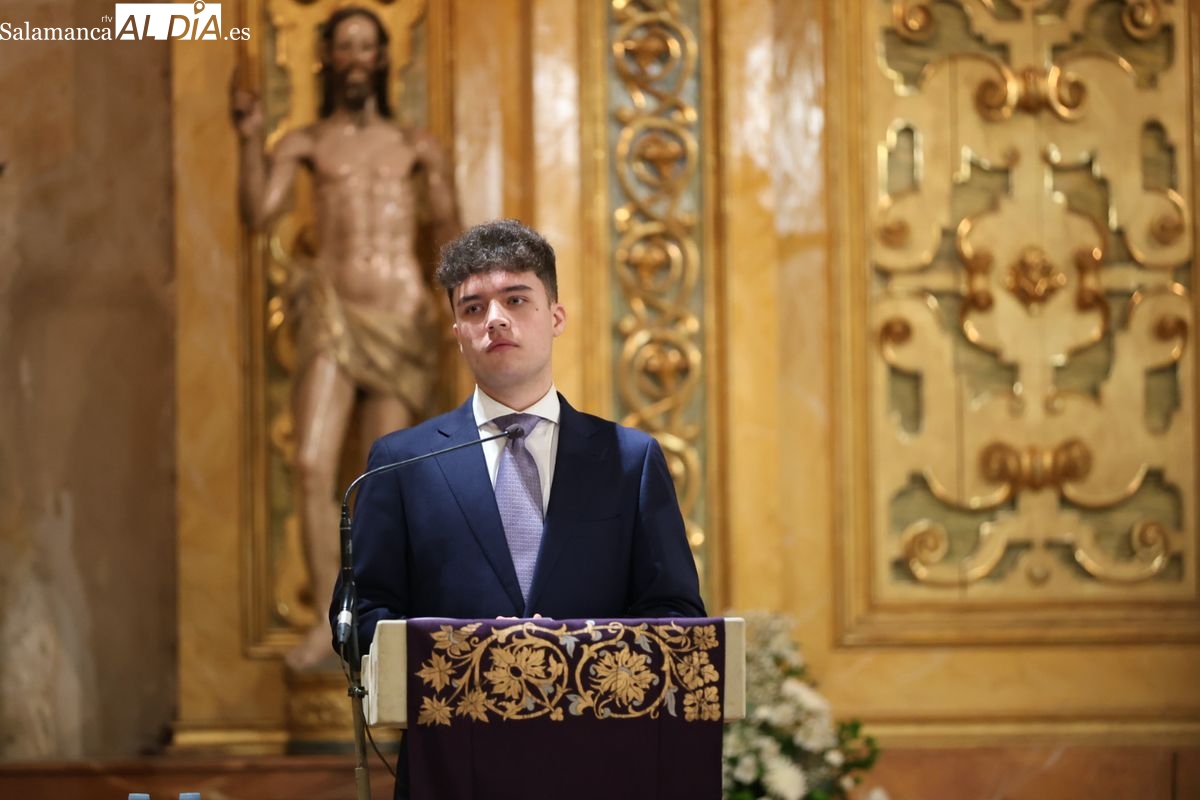 VÍDEO Y FOTOS | Fernando Hernández emociona en el pregón de la Semana Santa Joven