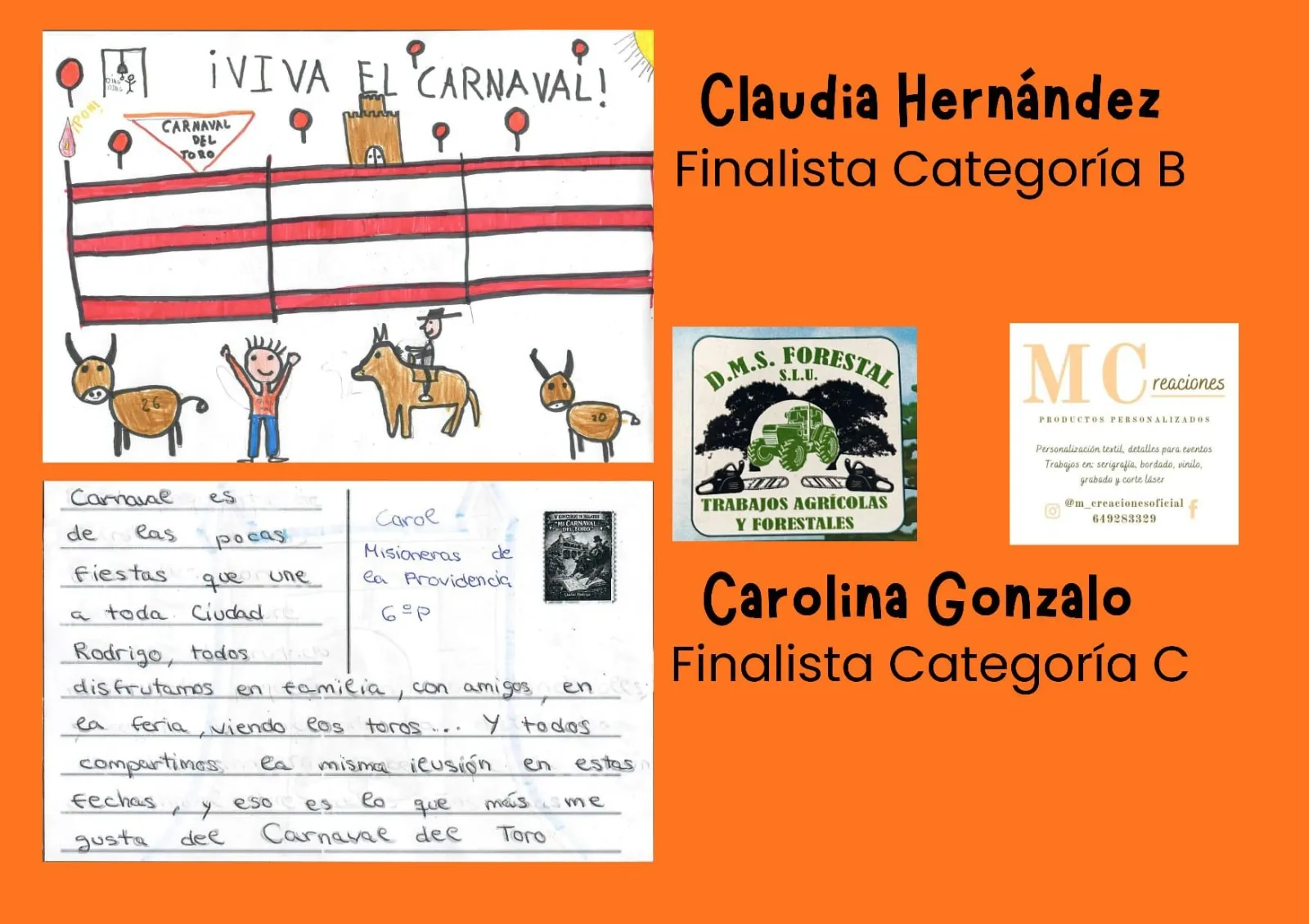 Ganadores y finalistas del V Concurso de Relatos «Mi Carnaval del Toro»
