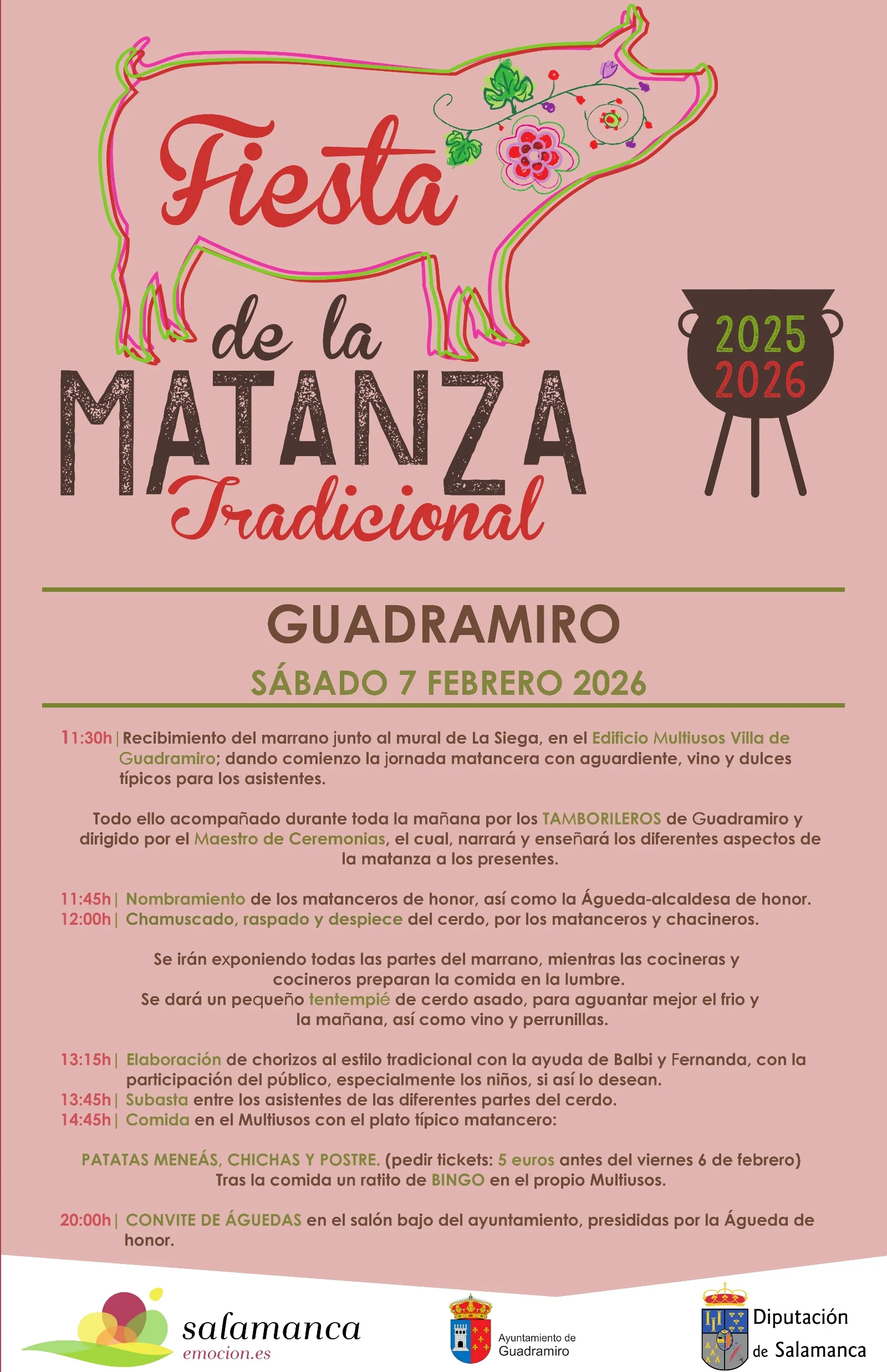 Foto 2 - Guadramiro tiene todo dispuesto para revivir su Matanza Tradicional el pr&oacute;ximo 7 de febrero