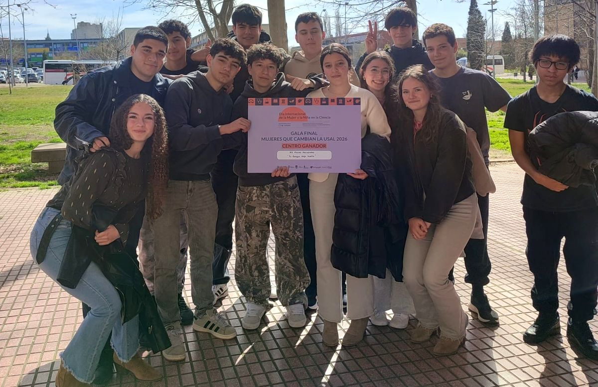 El IES Mateo Hernández gana Mujeres que cambian la USAL