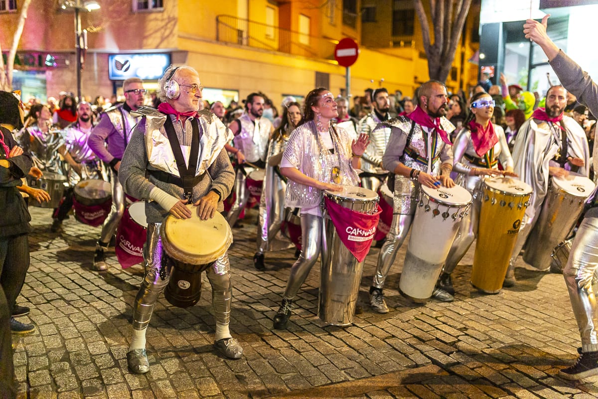 Horarios y recorridos de la batucada Blocco Charro en el Carnaval de Salamanca 2026
